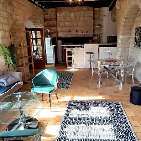 Apartment T1 Duplex Dans Un Monument Historique Classe A 20 M De La Celebre Place Plumereau